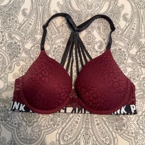 PINK Victoria's Secret Push Up Strappy Bra